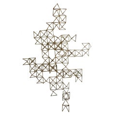 Monumental 3 Dimensional Nail Sculpture