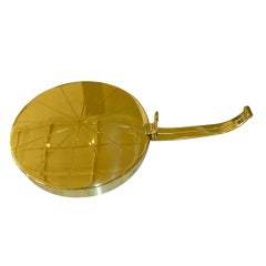 Vintage Tommi Parzinger  Polished Brass Object Butler Box