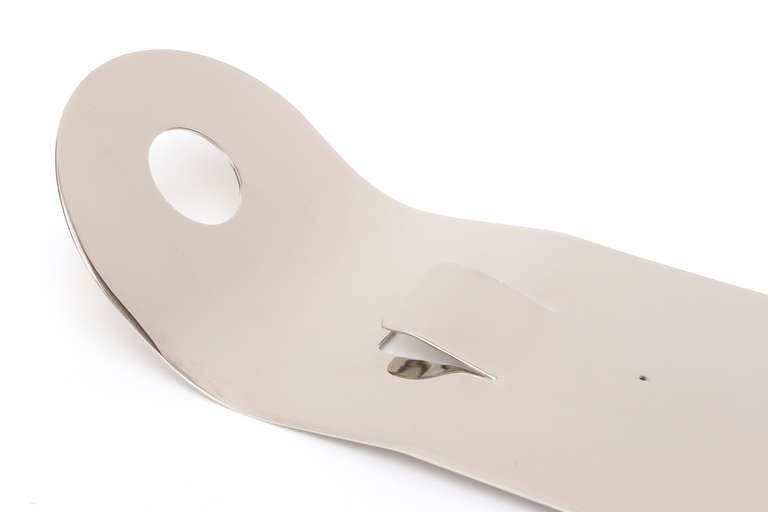 Pop Art Monumental Curtis Jere Nickel Silver Wall Mount Can Opener