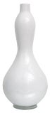 Monumental Italian Murano Raymor White Glass Bottle