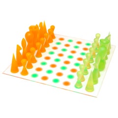 Luscious and Sculptural Thermoplastic Rubber Chess Set /SAT.SALE