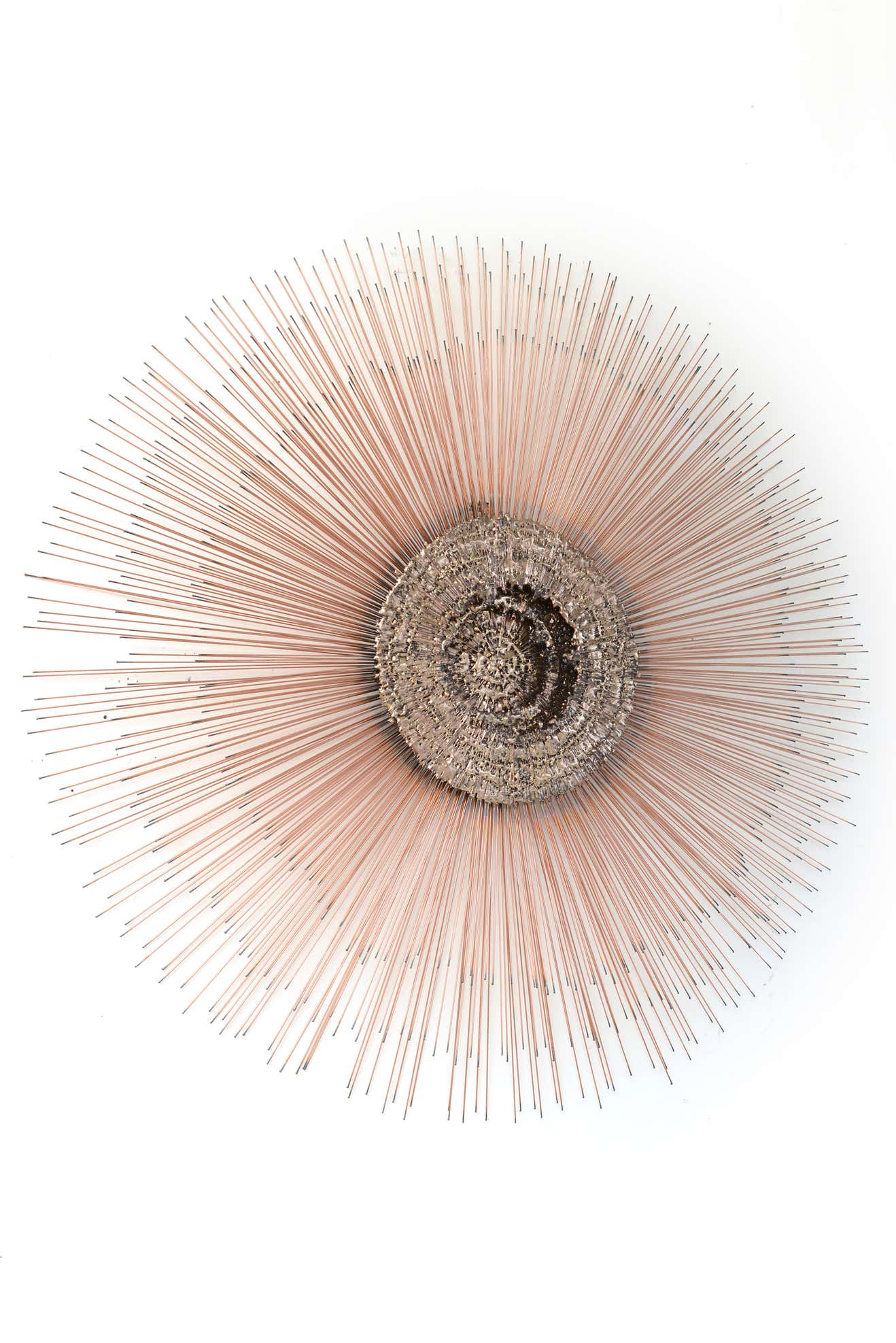 Sculpture murale en laiton Spoke de CB2