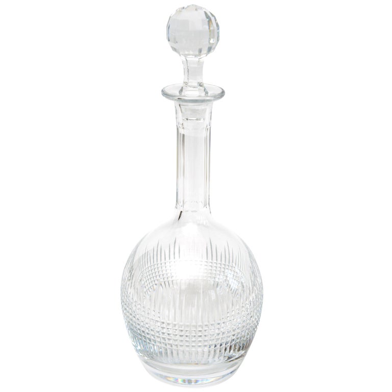 Beautiful Baccarat "Nancy" Crystal Decanter at 1stDibs baccarat nancy