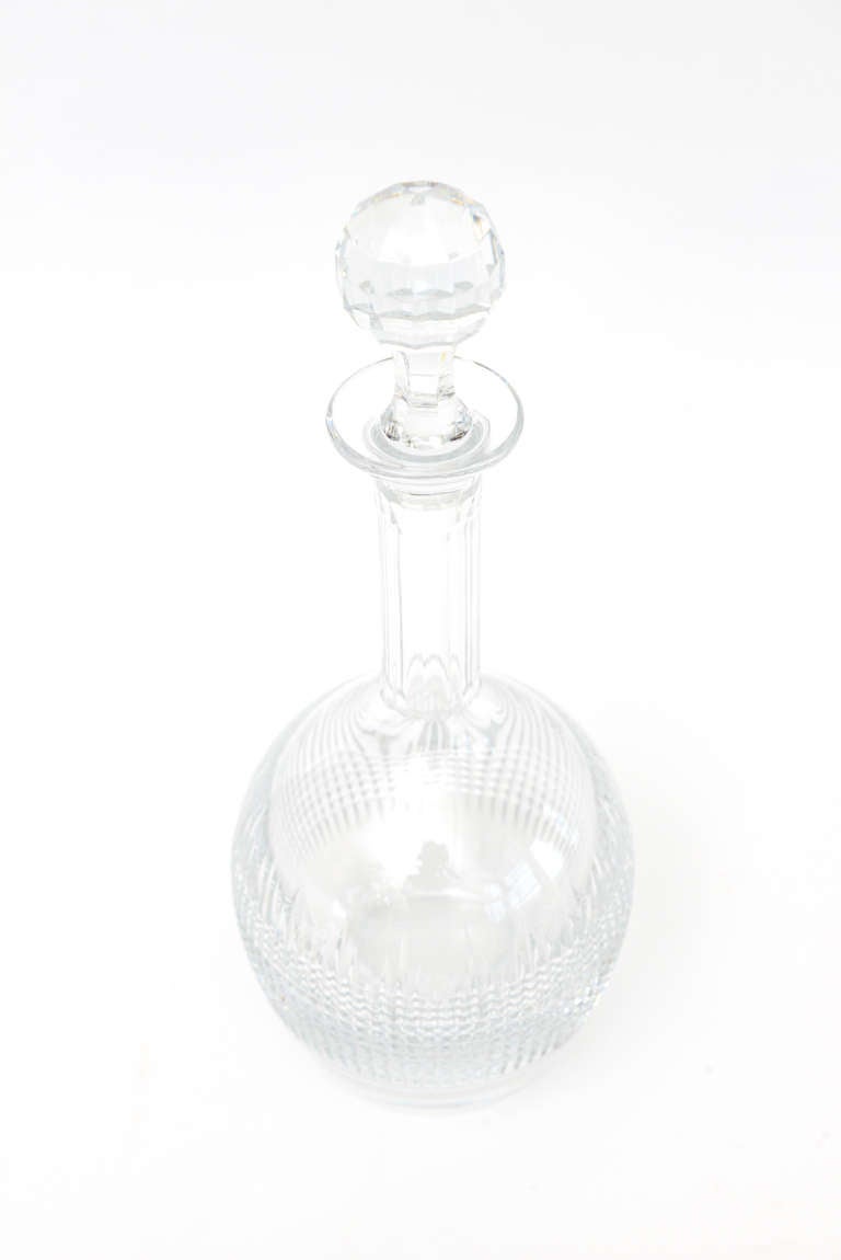 This very old and rare pattern of Baccarat glass is called 