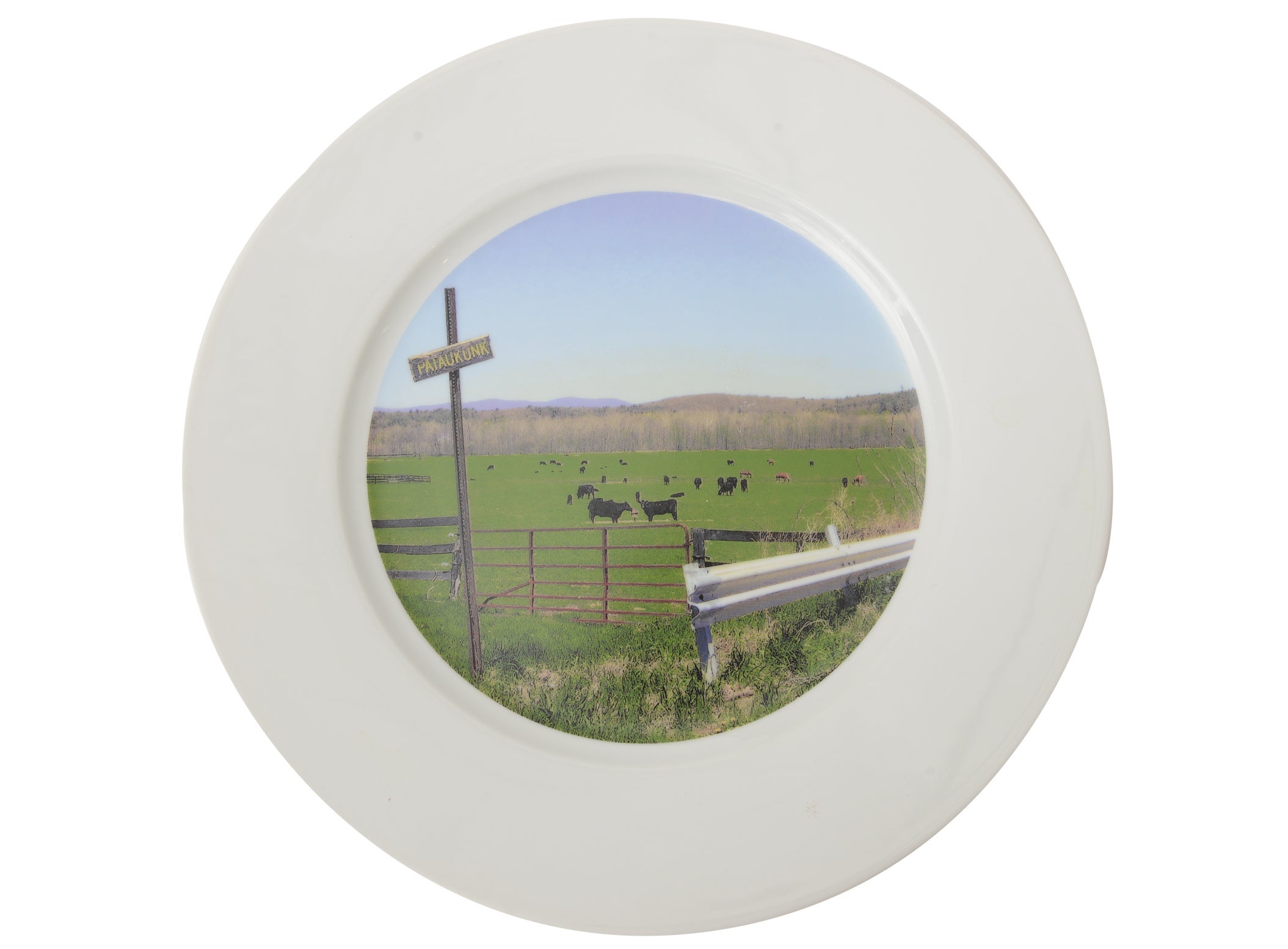 "Upstate Collection" Porcelain Charger or Serving Plate