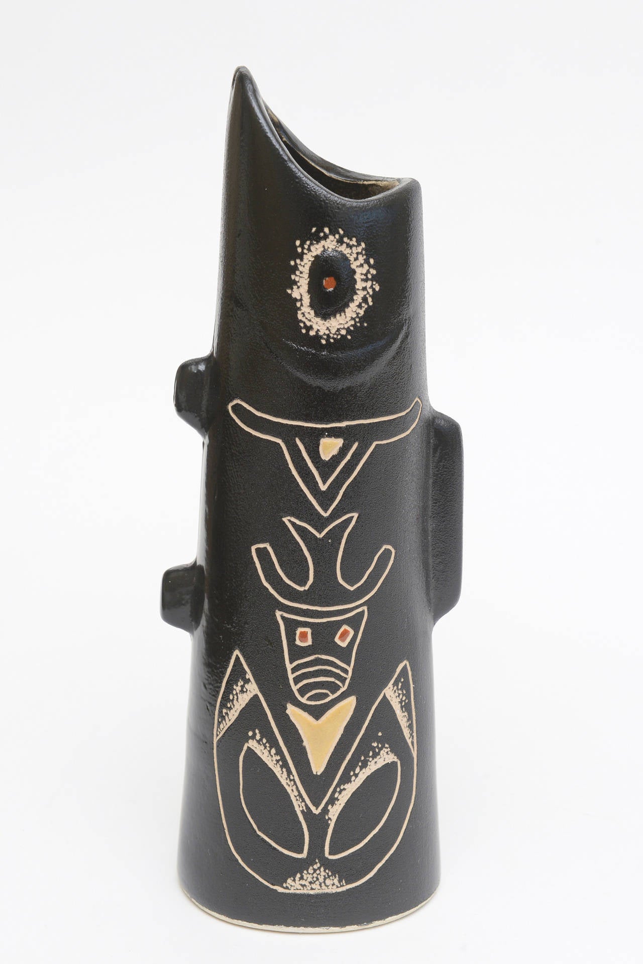 Miro Inspired Studio Ceramic Vase or Vessel