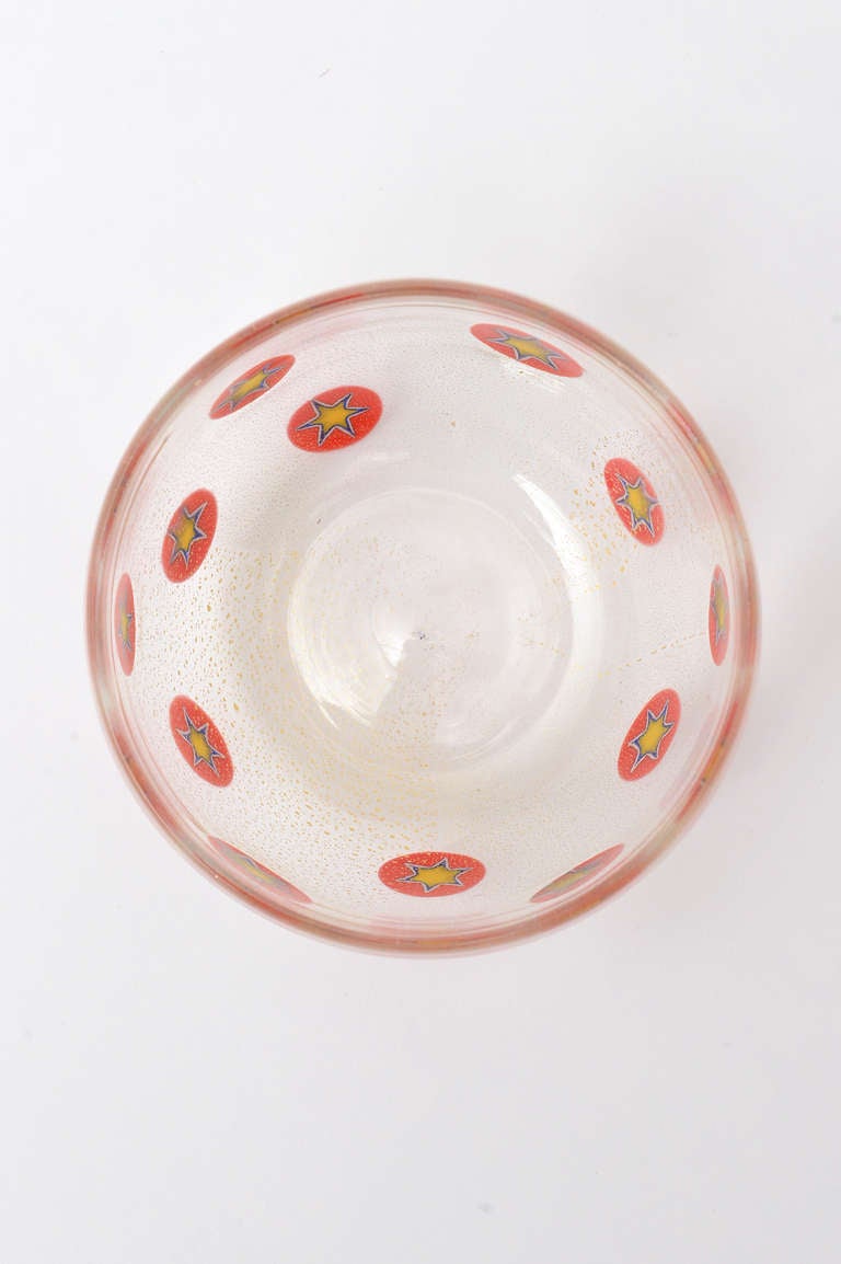 Italian Murano Glass Star Murines  Small Nut Bowl 4