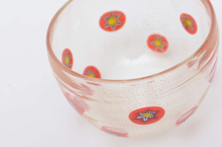 Italian Murano Glass Star Murines  Small Nut Bowl 3
