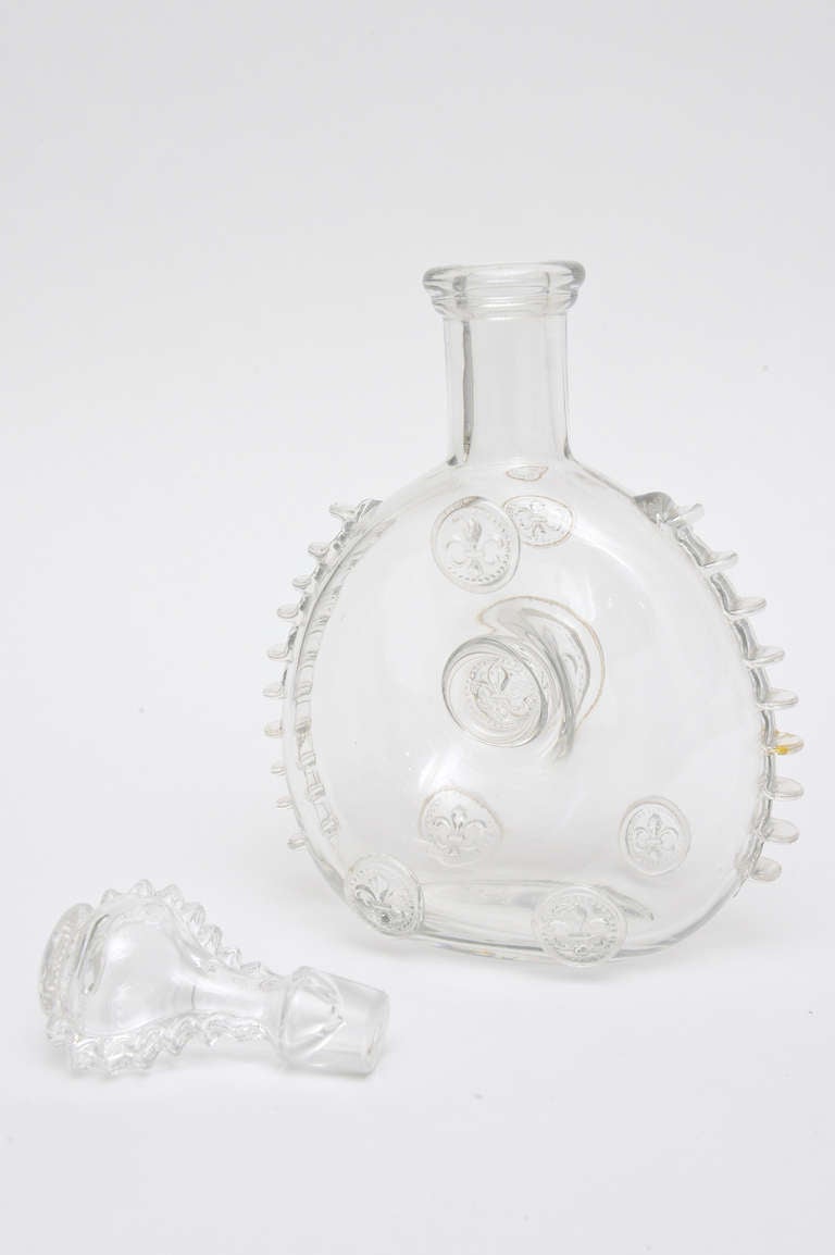 Late 20th Century Baccarat Crystal Glass, Louis XIII Cognac Decanter