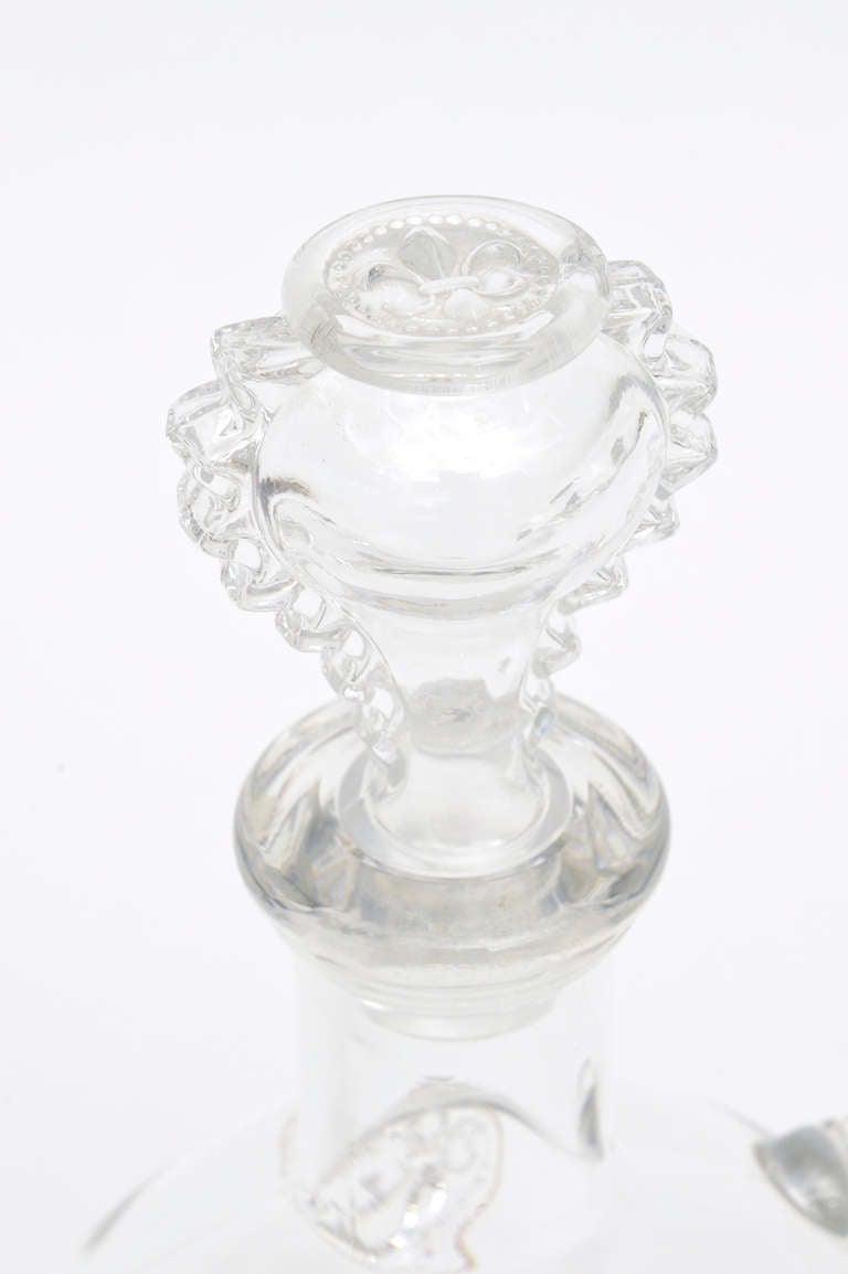 Baccarat Crystal Glass, Louis XIII Cognac Decanter 1
