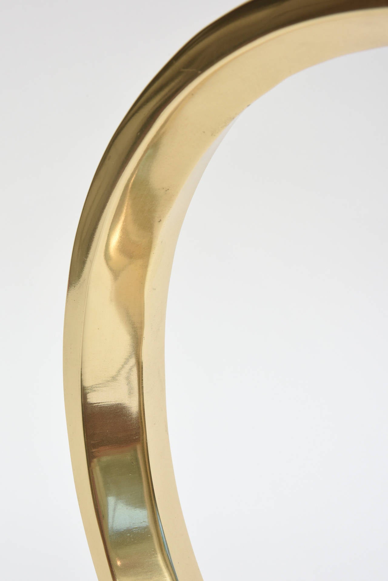 Iconic Pierre Cardin Brass Tabletop Sculpture  In Excellent Condition In North Miami, FL