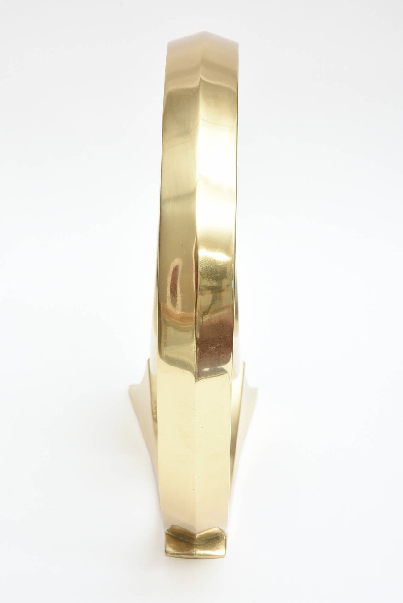 Iconic Pierre Cardin Brass Tabletop Sculpture  2