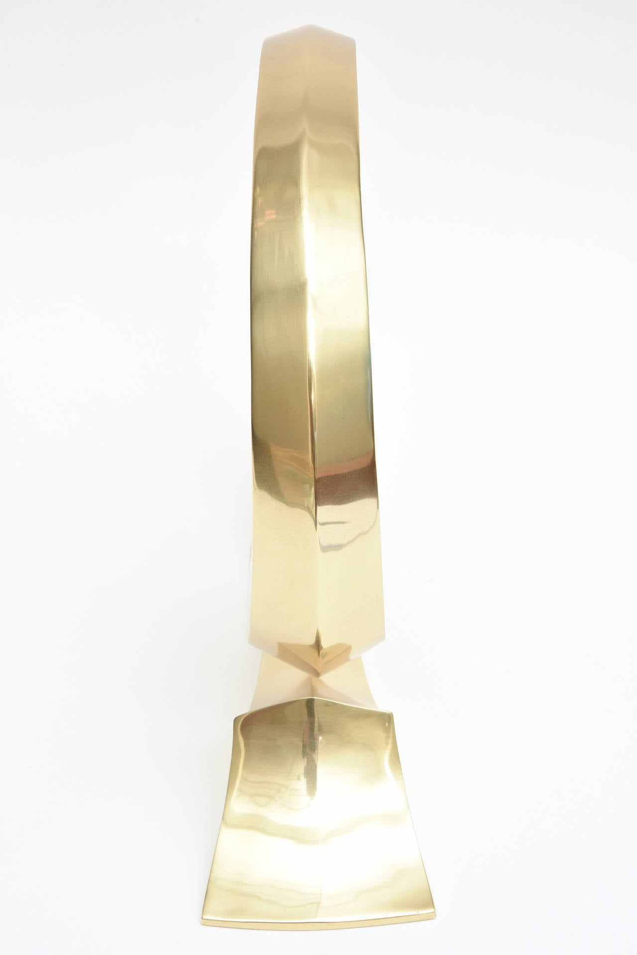 Iconic Pierre Cardin Brass Tabletop Sculpture  3