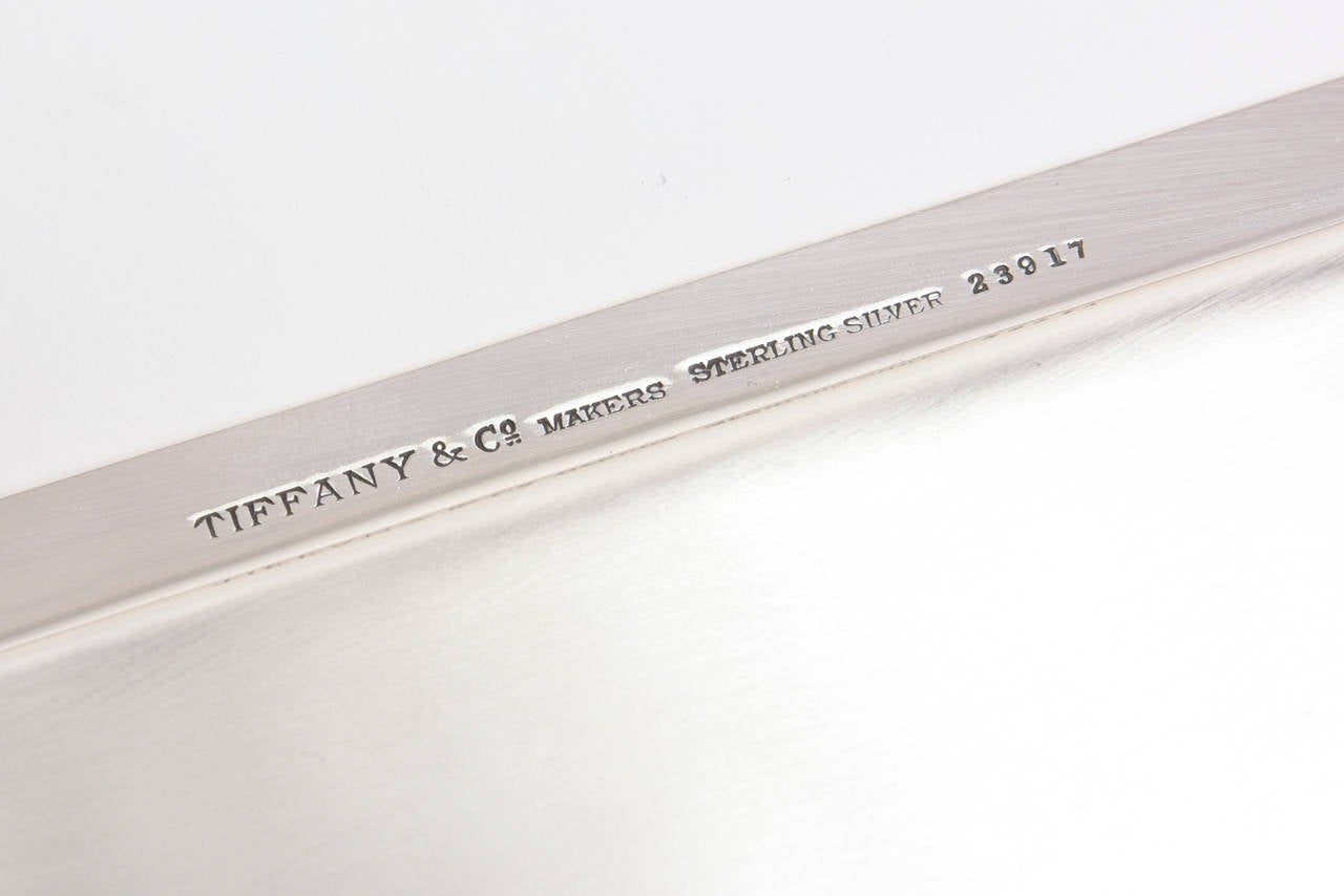Tiffany Sterling Silver Polished Tray 3