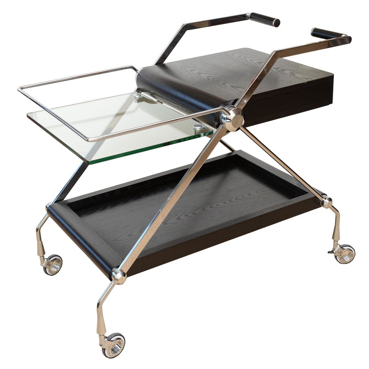 Italian Sculptural Bar Cart