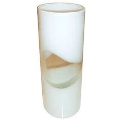 Italian Murano Vistosi Glass Vase