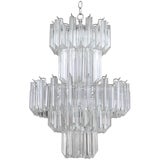 Palatial Lucite Chandelier