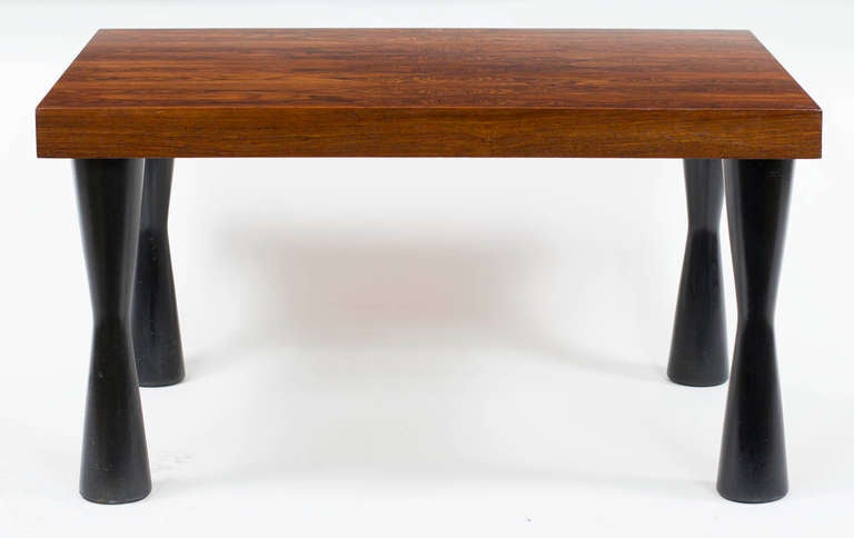 Mid-Century Modern 1950s Rosewood End Tables For Sale