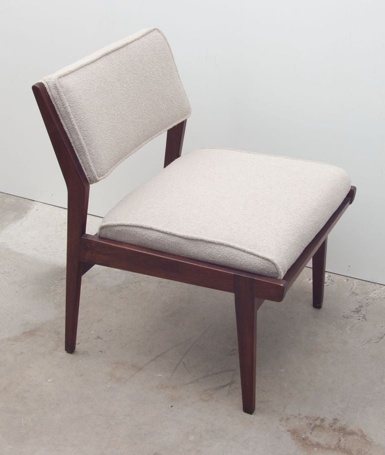 Mid-Century Modern Jens Risom Pull Up Chairs For Sale