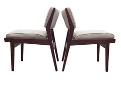 Jens Risom Pull Up Chairs