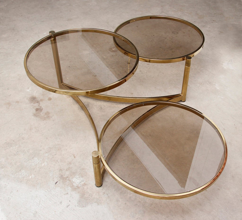 American Swivel Pods Cocktail Table