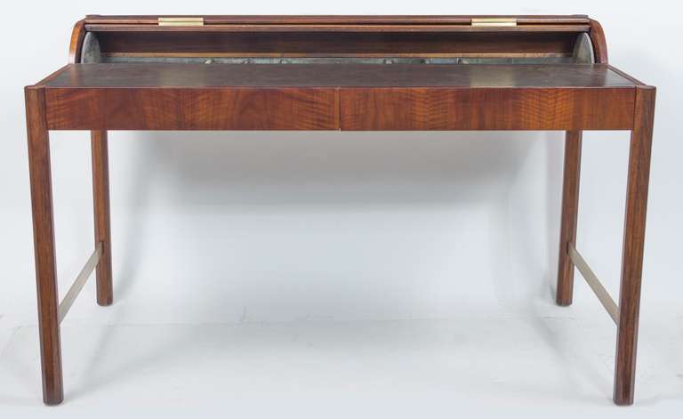 Mid-Century Modern 1940's Signed Hekman Desk