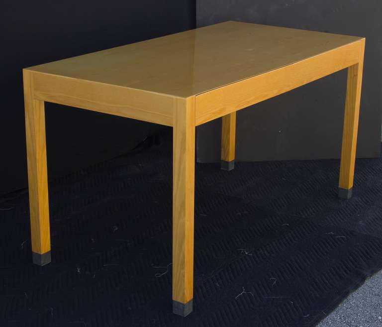 Mid-Century Modern 1970's Writing Table by Pace