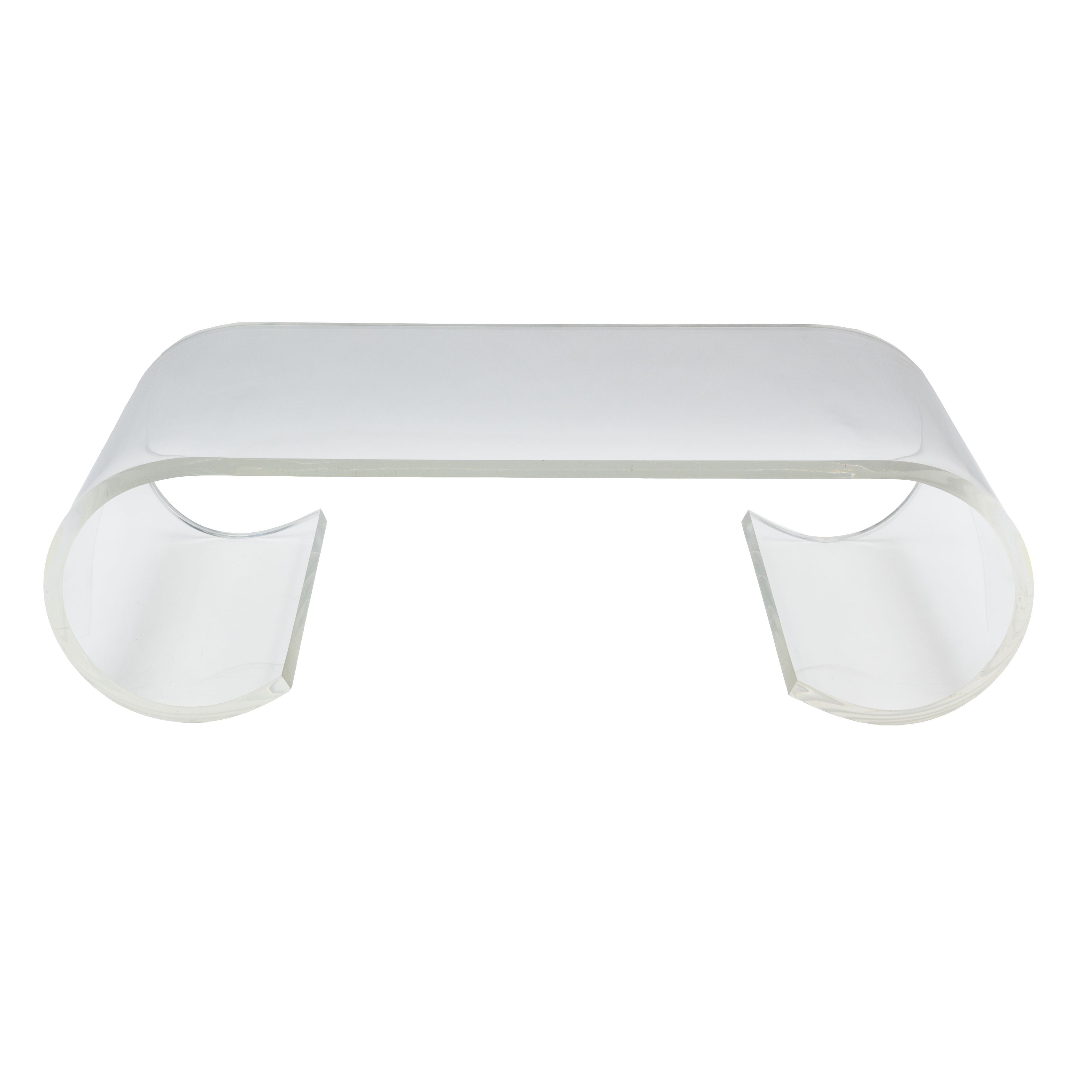 Lucite Coffee Table