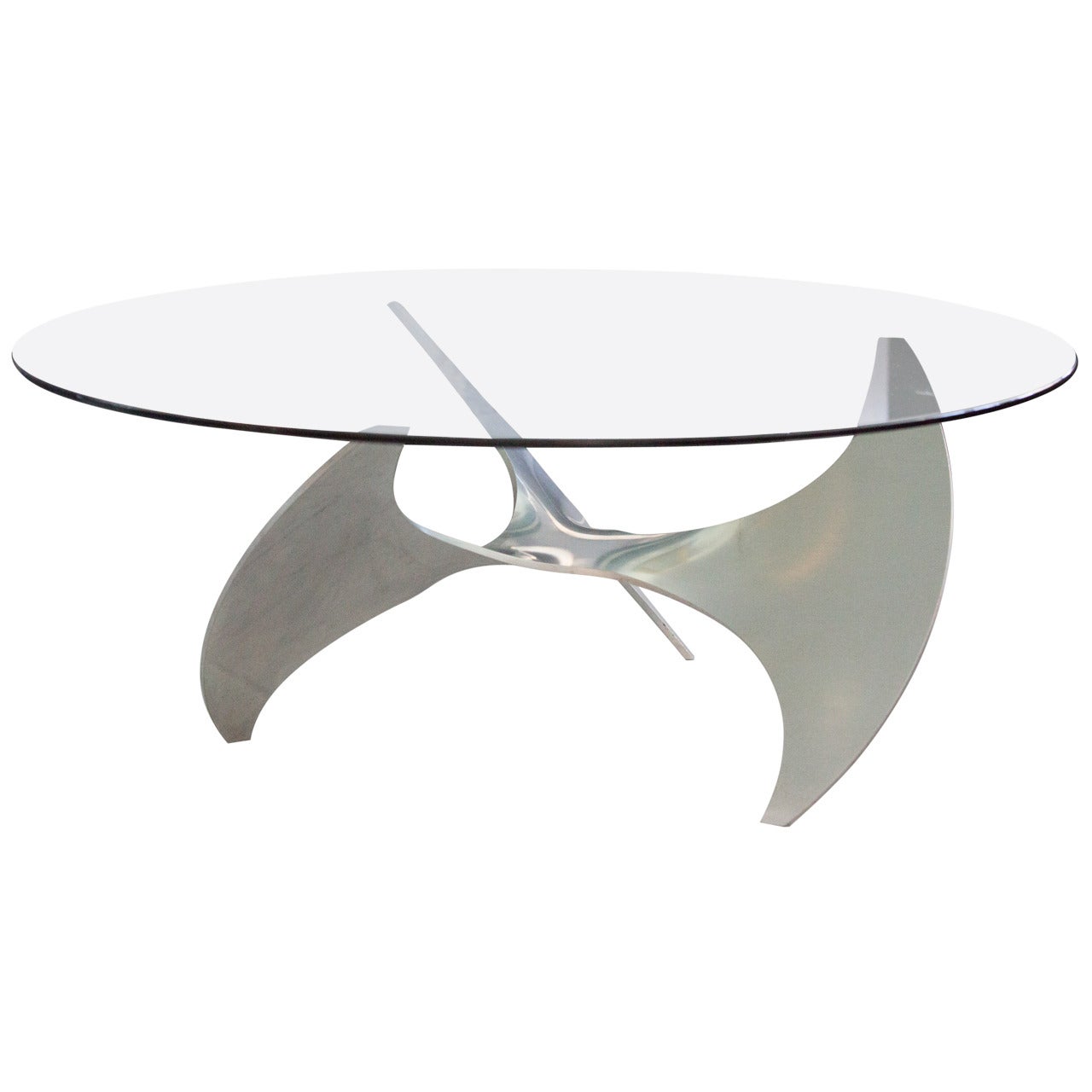 Sculptural Base Coffee Table