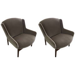 Rare Jens Risom Lounge Chairs