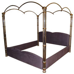 Retro 1970's  Four Poster Bed
