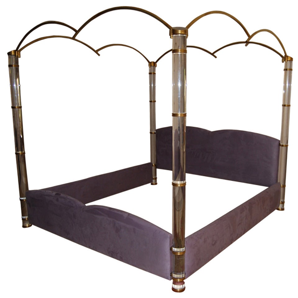 1970's  Four Poster Bed