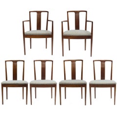 Retro Tommi Parzinger Style Dining Room Chairs