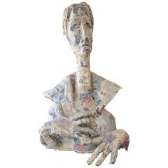 Paper Mâché Figure Sculpture