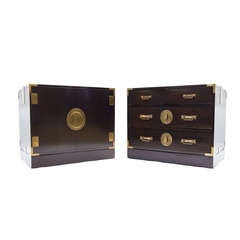 Mid-Century Campaign Cabinets