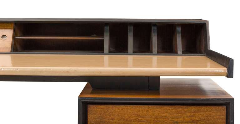 Mid-20th Century 1960's Floating Desk by Milo Baughman for Drexel