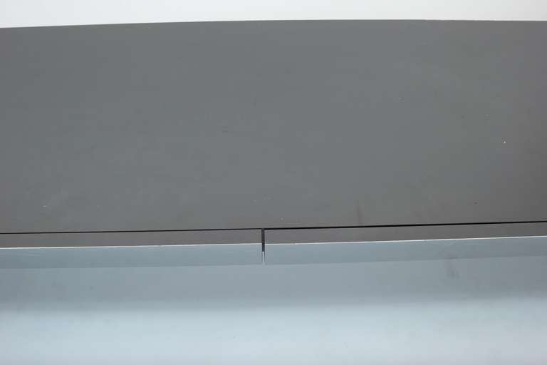 Late 20th Century 1970's Long Steel Console