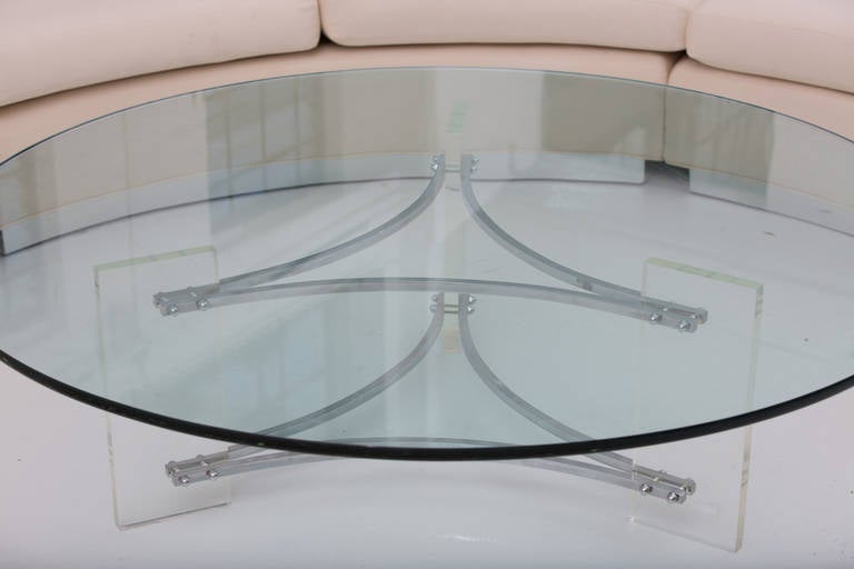 Late 20th Century Charles HollisJones Large Coffee Table For Sale