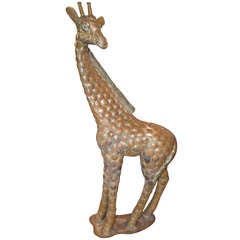 Large Giraffe by Bustamante