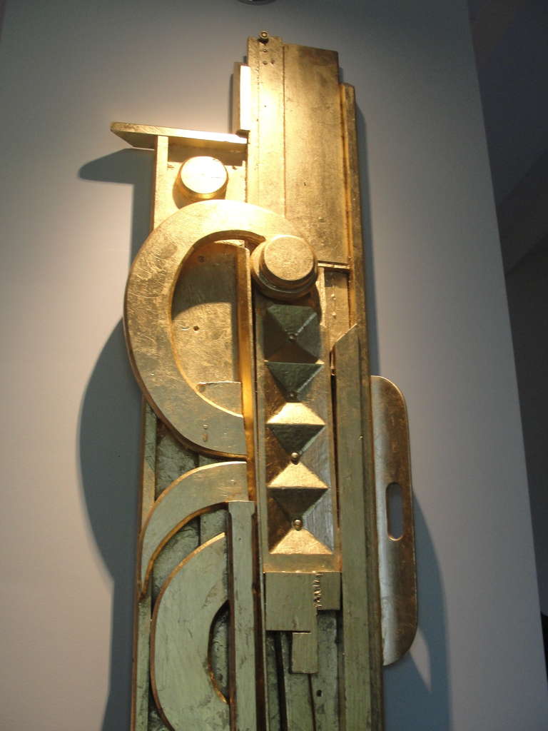 Incredible Wall Art Sculpture in the Manner of L. Nevelson In Good Condition For Sale In East Hampton, NY