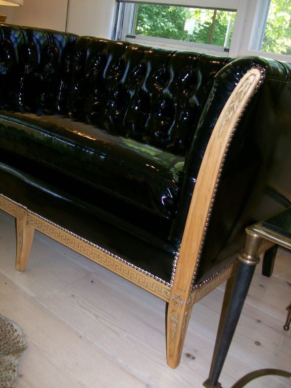 American Pair of Louis XVI style Settees