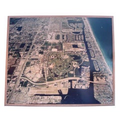 Vintage Massive Aerial Photo of North Miami Beach/Aventura City