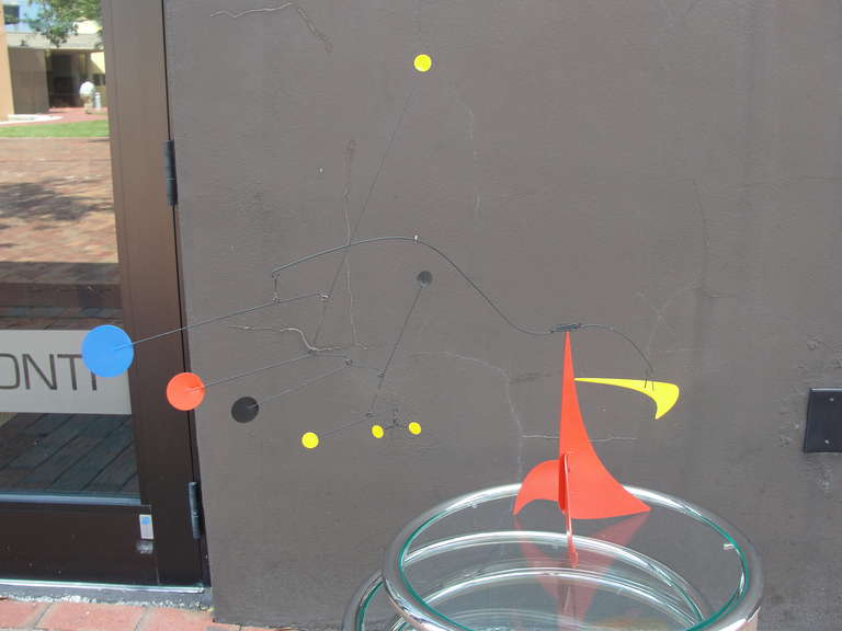 Argentine Table Top Stabile in the Manner of Calder