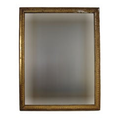 Gilded Gesso over Wood Venetian Mirror