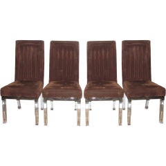 Set of Four CHARLES HOLLIS JONES Dining Room Chairs