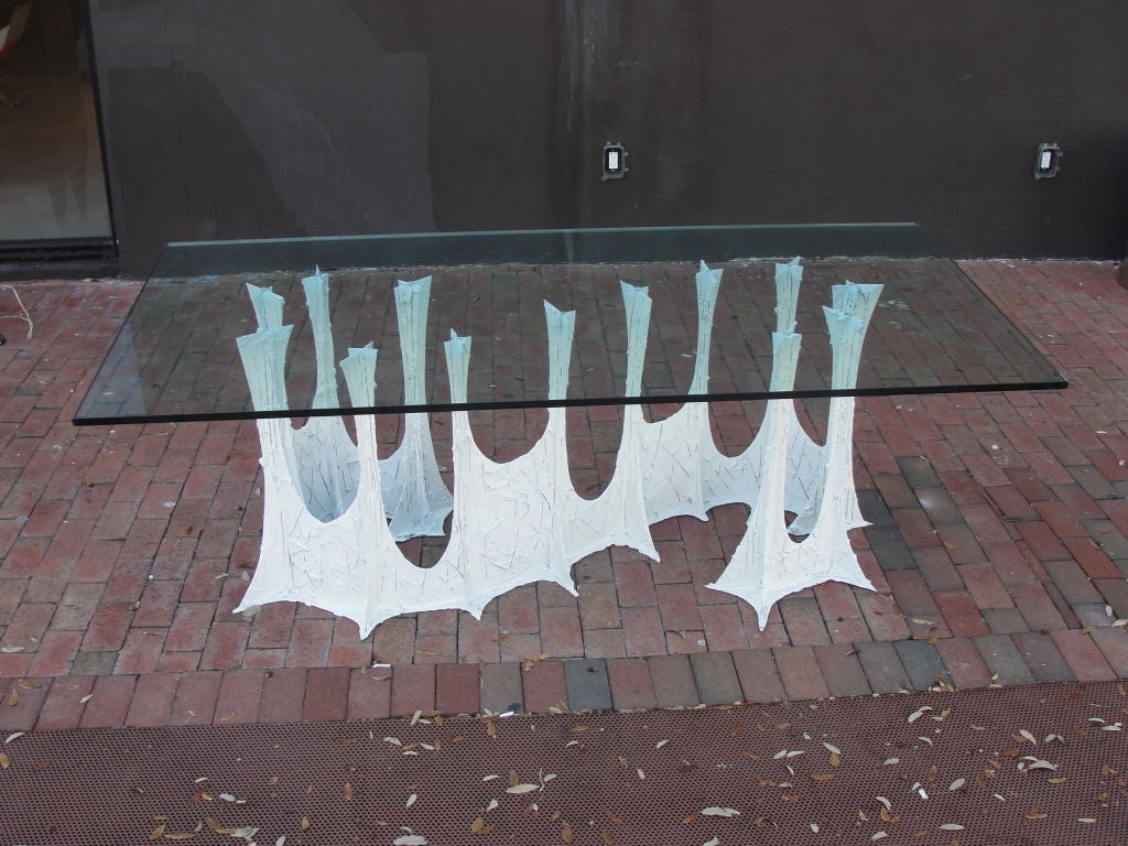 Paul Evans Stalagmite Dining Table (Signed) 1