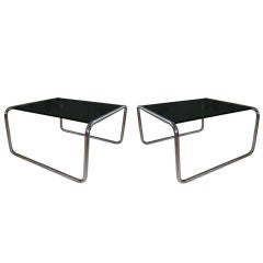 Pair of Marcel Breuer End Tables/ Cocktail Tables