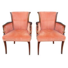 Beautiful Vintage Pair of Armchairs