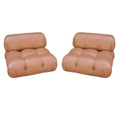 Pair of Mario Bellini Camaleonda Lounge Chairs