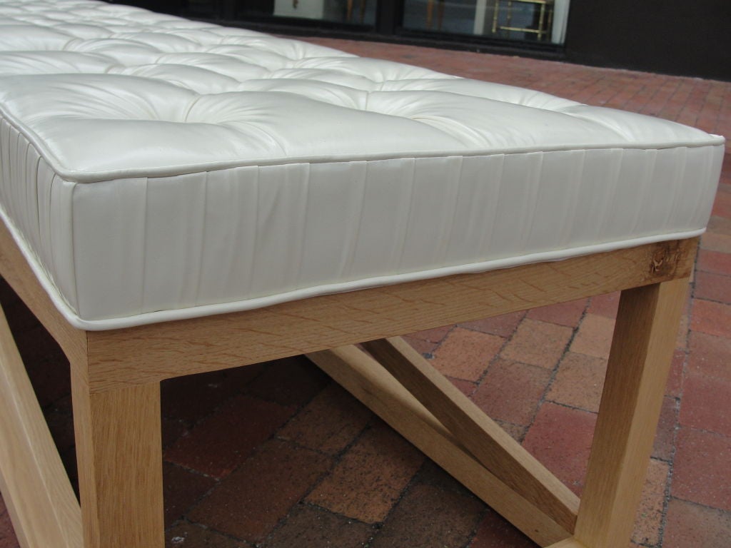 ExtraLong Tufted Bench For Sale at 1stDibs extra long benches, long